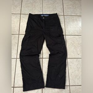 Women's Black Cargo Pants